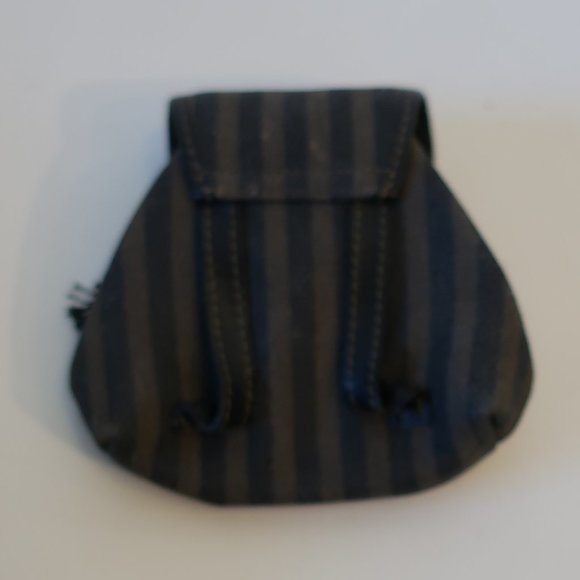 FENDI Vintage Pequin Striped Mini Pouch - Picture 9 of 11